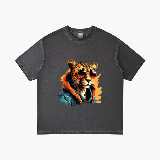 Street Style Cheetah | Cheetah Lovers Gradient T Shirts
