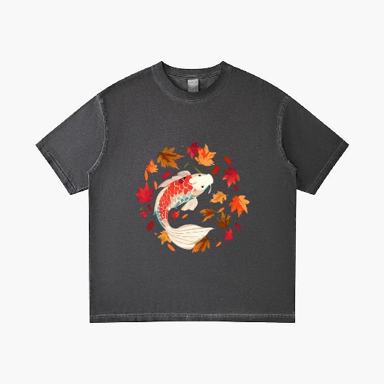 Autumn in the Japanese Garden Gradient T Shirts