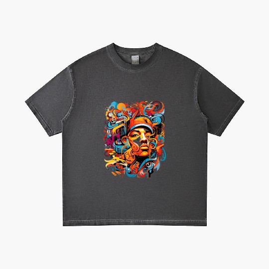 Music, hip-hop, rap, rapper, sound, gift. Gradient T Shirts