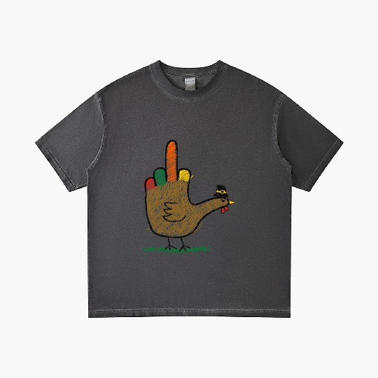 Thanksgiving Bird Gradient T Shirts