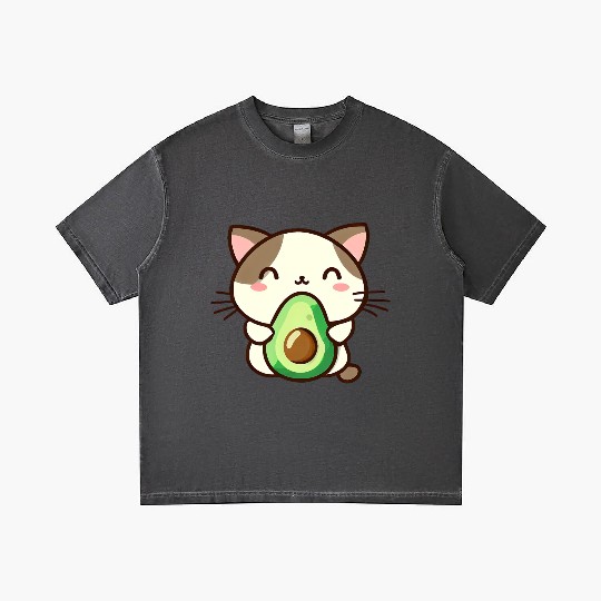 Cat with avocado Gradient T Shirts