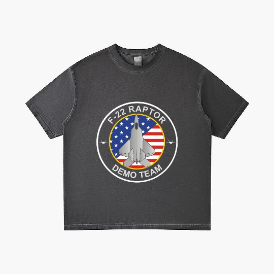 F 22 RaptorDemo Team Gradient T Shirts