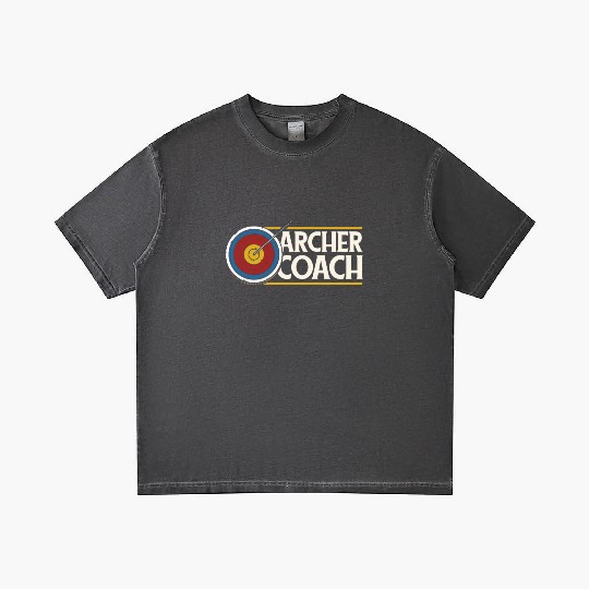 Archery Cool Archery Coach Gradient T Shirts