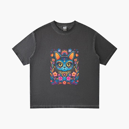 Dia De Los Muertos Sugar Skull Mexican Holiday Gradient T Shirts