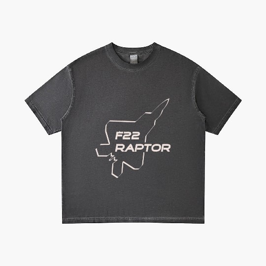 F22 Raptor Gradient T Shirts