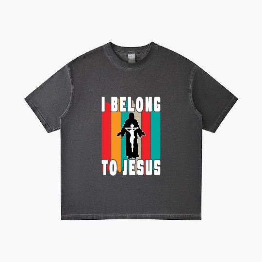 I Belong To Jesus Love Jesus Christian Christmas Gradient T Shirts