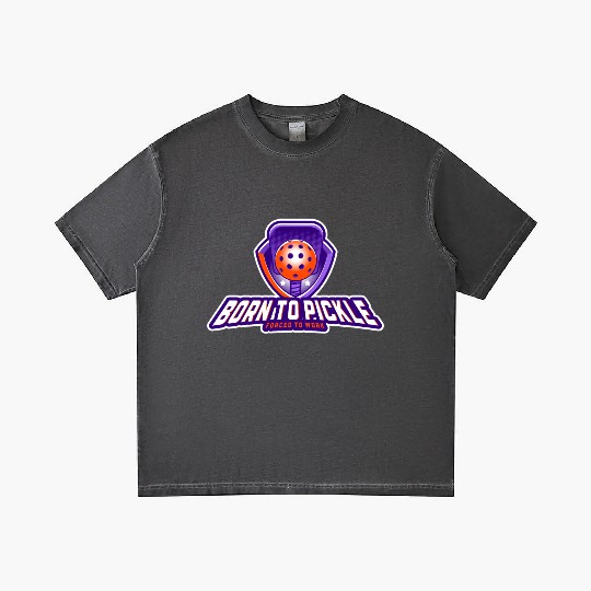 Pickleball: Born to Pickle, Forced to Work Gradient T Shirts