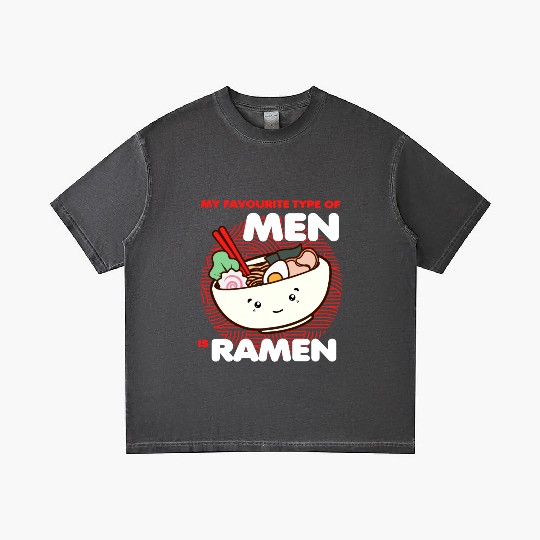 My Favorite Type Of Men Is Ramen Gradient T Shirts