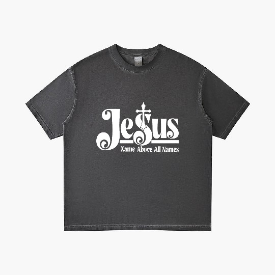 Jesus Name Aboye Names Christian Christmas Gradient T Shirts
