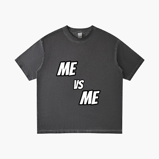 Me vs Me (white) Gradient T Shirts