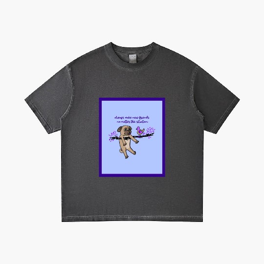Always Make New Friends No Matter The Situation Gradient T Shirts