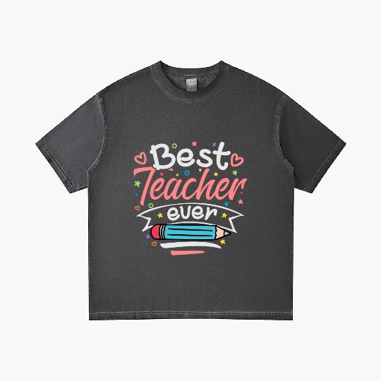 Best Teacher Ever Teacher Appreciation Teachers Gradient T Shirts