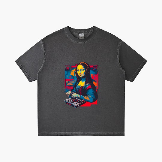 Dj Mona Lisa Gradient T Shirts