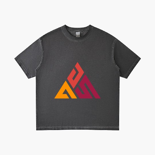 Abstract Triangle Gradient T Shirts