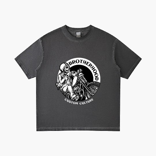 Riding brotherhood culture, skeleton riding a bike Gradient T Shirts