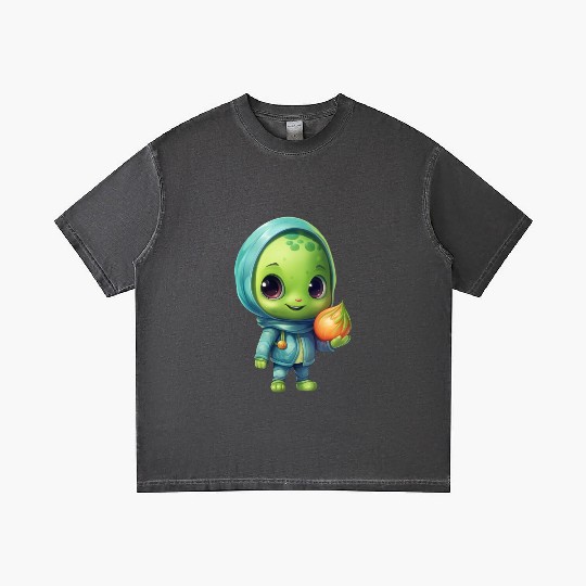 Sweet Alien Onion: Veggie Enchantment Gradient T Shirts