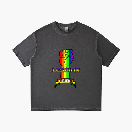 Rainbow lesbian pride Gradient T Shirts