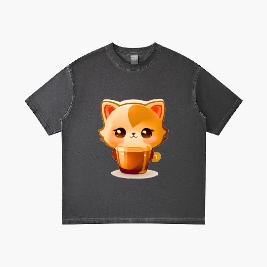 "Mornings Made Better: A Toast to Coffee" Gradient T Shirts