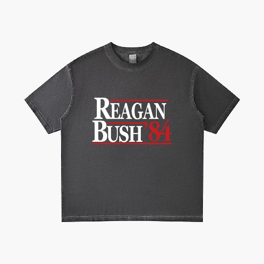 Reagan Bush 1984 V2 Gradient T Shirts