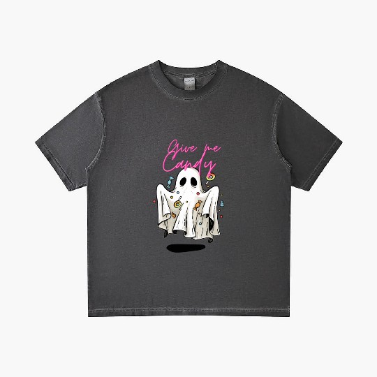 Give me Candy ! Cute Ghost Gradient T Shirts