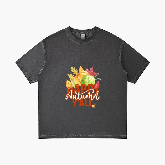 Happy Autumn y'all Gradient T Shirts