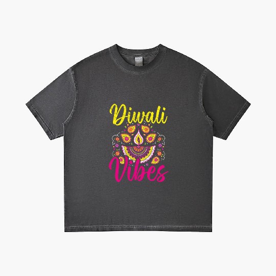 Happy Diwali Diwali Festival Indian Hindu Hinduism Gradient T Shirts