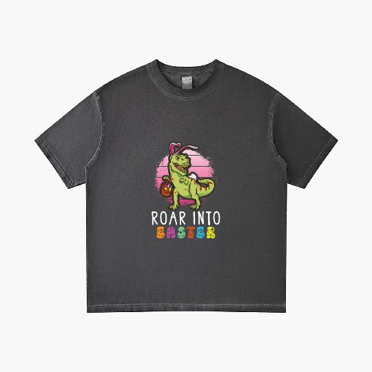 Easter T-rex Dinosaur Easter Funny T-rex Easter Gradient T Shirts
