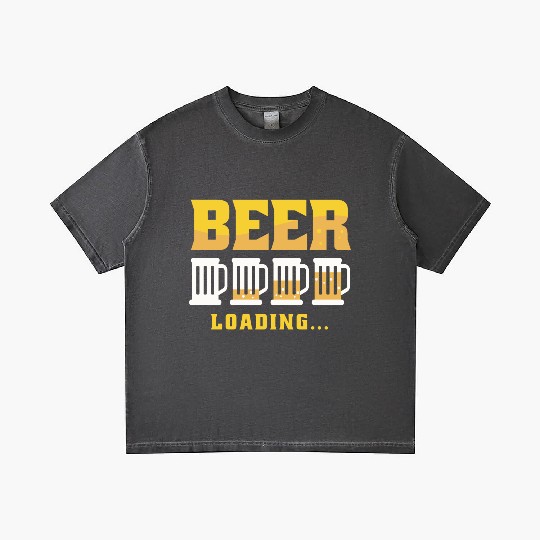 Beer loading Gradient T Shirts