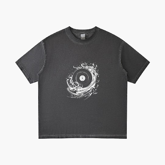 Vinyl Record Fantasy Gradient T Shirts