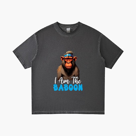 Baboon Monkey Lover Wildlife Animal Zookeeper Gradient T Shirts