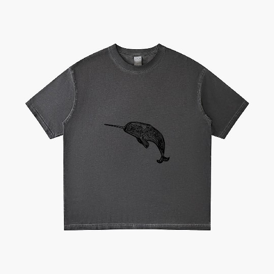Narwhal Swirl Gradient T Shirts