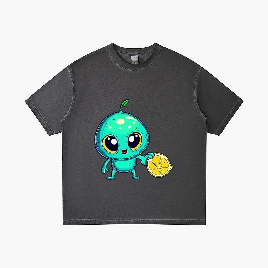 Alien Fruit Magic: Sweet Lemon from Outer Space Gradient T Shirts