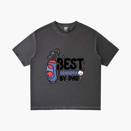 Best Grandpa By Par Father s Day Golf Grandad Gradient T Shirts