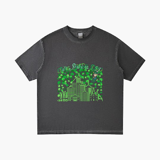 Saint Patrick's Day New Orleans Louisiana Gradient T Shirts