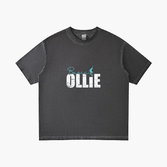 Basic Ollie Skateboard Gradient T Shirts