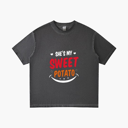 She Is My Sweet Potato Gradient T Shirts