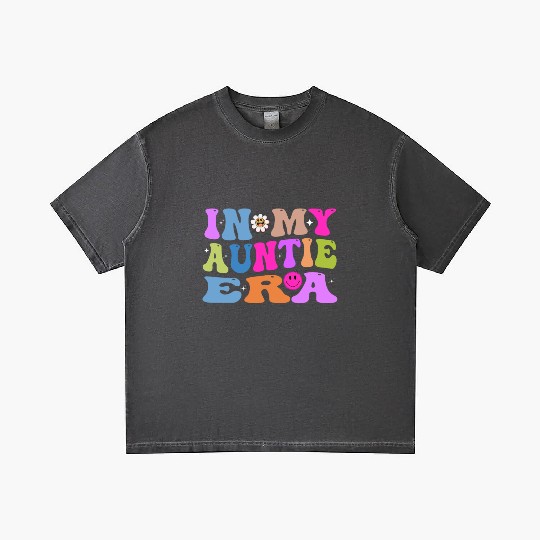 In My Auntie Era Baby Announcement for Aunt Mother Gradient T Shirts
