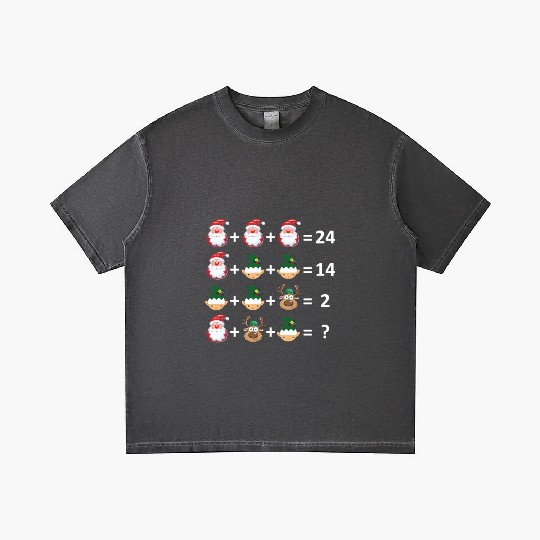 Math Teacher Christmas Gradient T Shirts Order of Operations