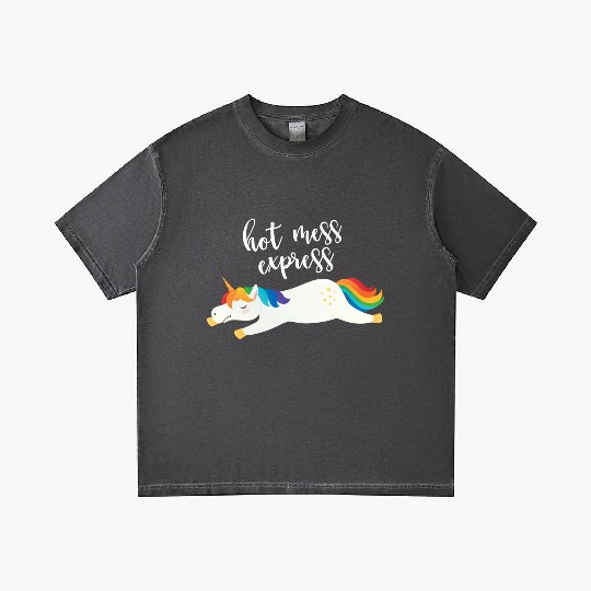 Hot Mess Express Magical Unicorn Gradient T Shirts