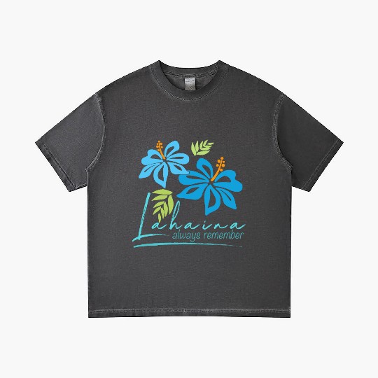 Hawaiian Hibiscus: Lahaina - Always Remember Gradient T Shirts