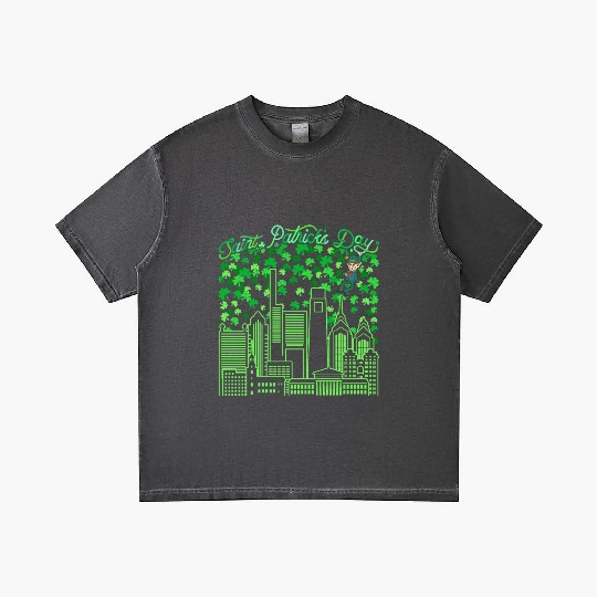 Saint Patrick's Day Philadelphia Pennsylvania Gradient T Shirts