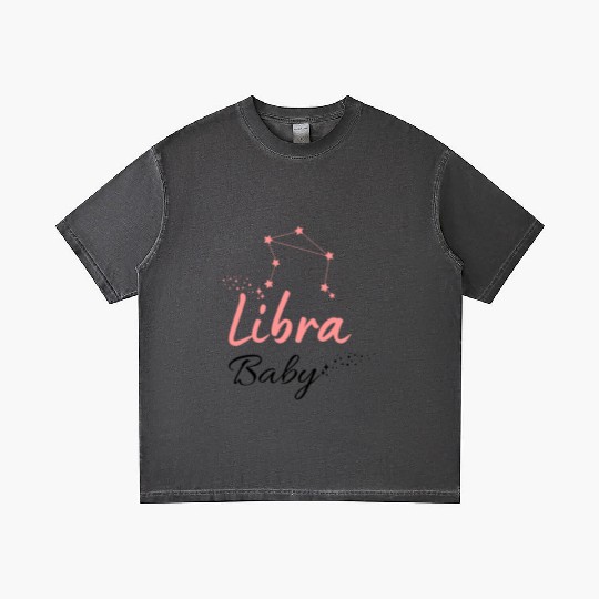 Libra Baby Astrology Cute Gradient T Shirts