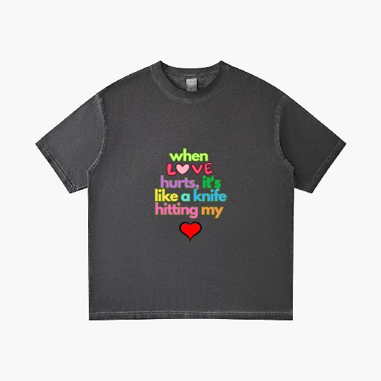 when love hurts Gradient T Shirts