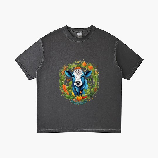 cow animals vegetarian Gradient T Shirts