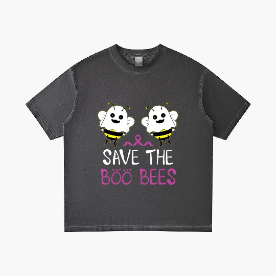 Save The Boo Bees Breast Cancer Awareness Gradient T Shirts
