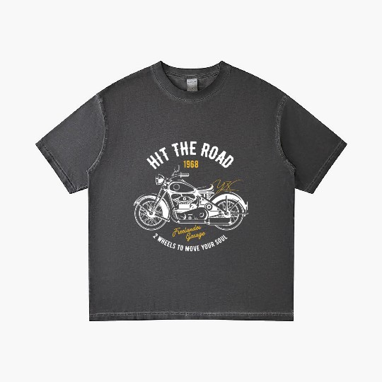 Classic bike, hit the road Gradient T Shirts