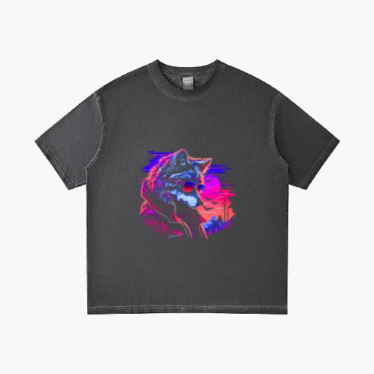 Midnight Synth Serenade Gradient T Shirts