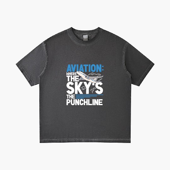 Pilot Aviation Airplane Airline Future Pilots Gradient T Shirts