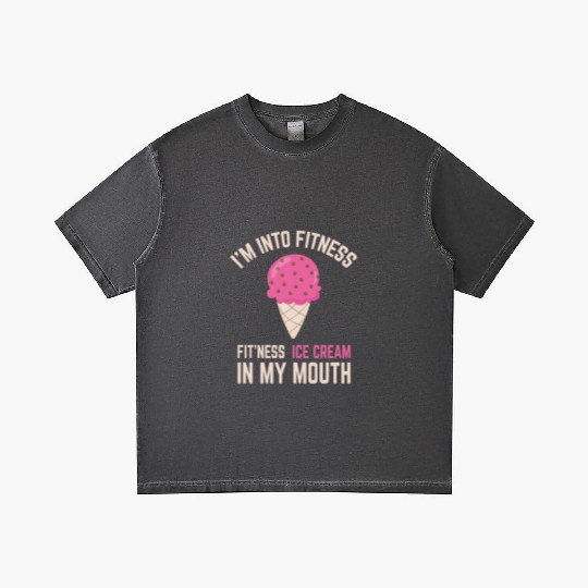 I'm into Fitness Ice Cream in My Mouth Gradient T Shirts