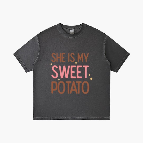 She Is My Sweet Potato Gradient T Shirts